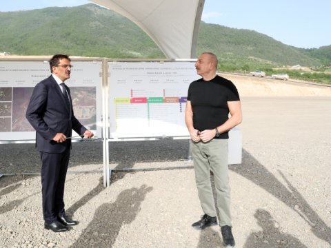 Prezident Aqro və Sənaye Parkında aparılan işlərlə tanış oldu