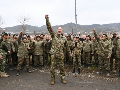 Prezident torpaqlarımızı azad edən gənclərin qəhrəmanlığından DANIŞDI