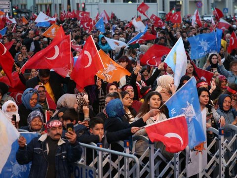 Türkiyədə qələbə coşqusu - FOTOLAR