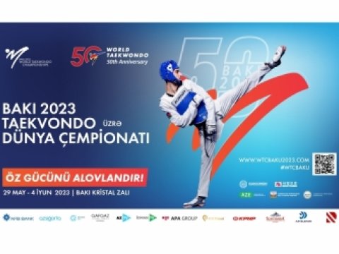 Bakıda taekvondo üzrə dünya çempionatı BAŞLAYIR