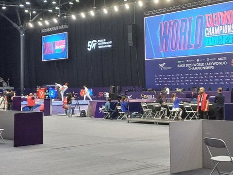 Taekvondoçumuz dünya çempionatına qələbə ilə başladı