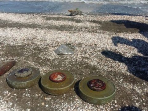 Lənkəranda dəniz minası TAPILDI