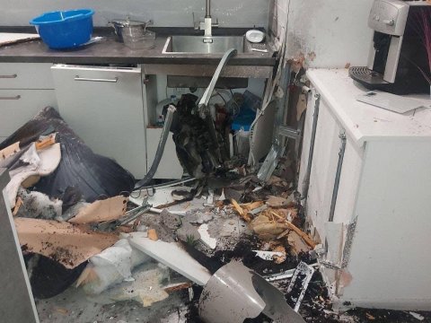 Rusiya Ukraynaya 31 PUA ilə hücum etdi - FOTOLAR