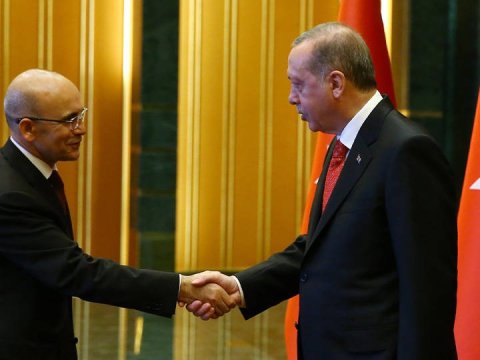 Ərdoğanla Mehmet Şimşek arasında görüş olub