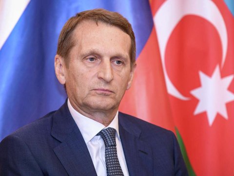 Sergey Narışkindən İlham Əliyevə TƏBRİK