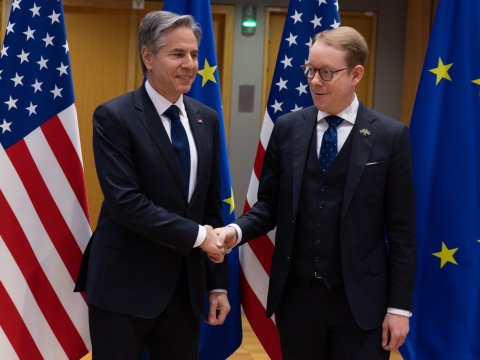 Blinken İsveç XİN başçısı ilə görüşdü - VİDEO