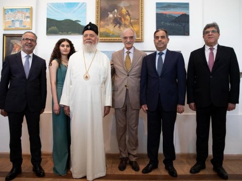 Moskvada xarici diplomatların yaradıcılıq sərgisi açıldı 