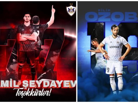 “Qarabağ” iki futbolçusu ilə VİDALAŞDI