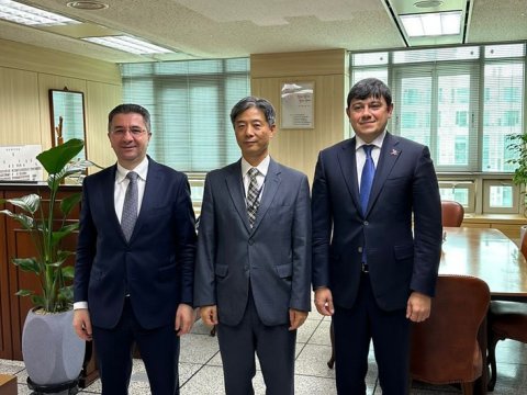 Fuad Muradov Koreyada görüşlər keçirib - FOTOLAR