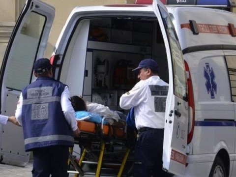 Polisin saxladığı şəxs xəstəxanada ÖLDÜ