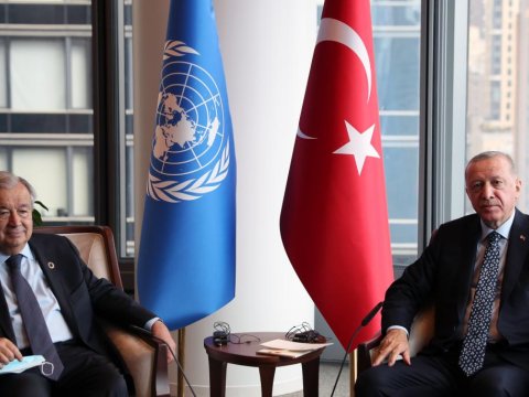 Quterreş Ərdoğanla müzakirə apardı