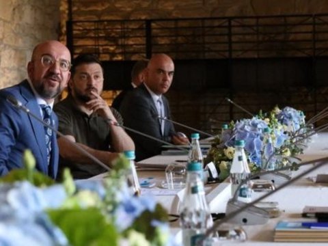 Mişel və Zelenski arasında görüş olub