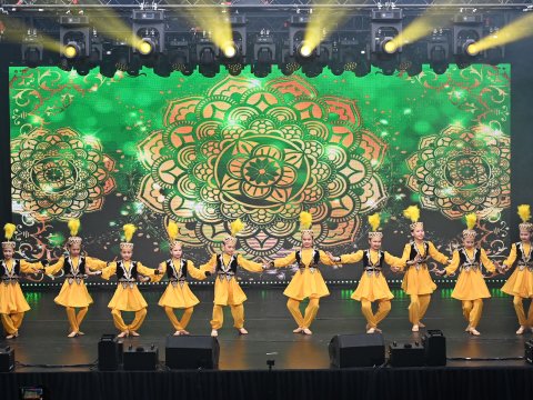 Şuşada ilk beynəlxalq uşaq rəqs festivalı - FOTOLAR