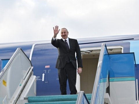 Prezidentin Moldova səfəri başa çatdı 