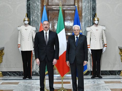 Azərbaycan-İtaliya münasibətlərinin səviyyəsi məmnunluq doğurur - Prezident