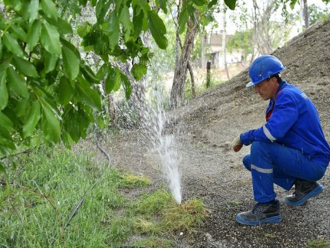 Sudan qanunsuz istifadə halları aşkarlandı - FOTOLAR