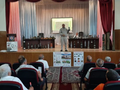 Laçın və Kəlbəcərdəki fermerlərə təlim keçirilir - FOTOLAR