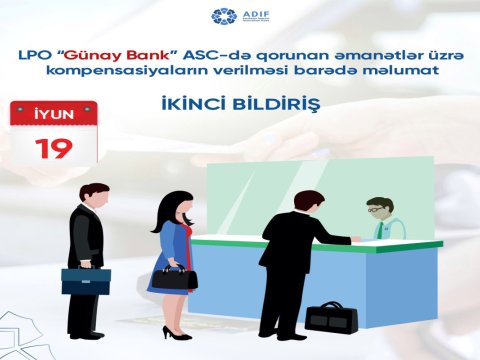 Əmanətçilərə kompensasiyanı bu bank ödəyəcək 