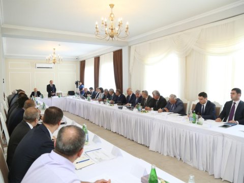 Zəngilanda İşçi Qrupun iclası keçirildi - FOTO