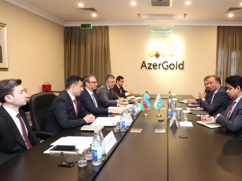 Zakir İbrahimov Pakistanın nümayəndə heyəti ilə görüşdü