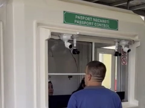 Qarabağa gələn ermənilər belə nəzarətdən keçir - VİDEO