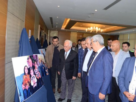 İstanbulda Heydər Əliyevin 100 illiyi qeyd olunub - FOTOLAR