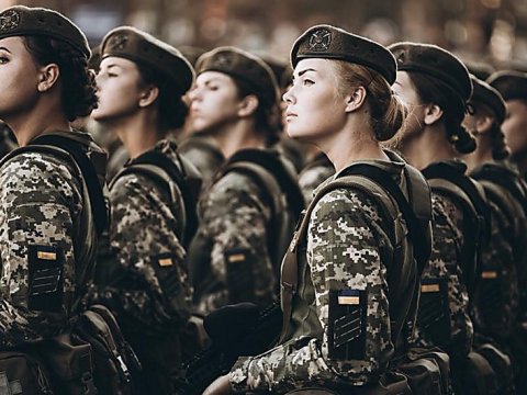 Ukraynanın müdafiəsinə 60 mindən çox qadın cəlb olunub