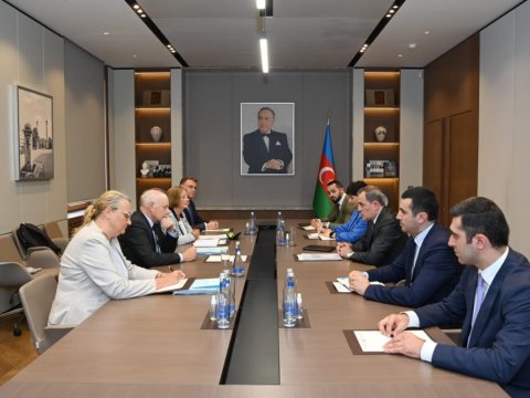 Nazir AŞPA-nın həmməruzəçiləri ilə görüşdü