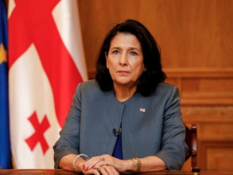 Zurabişvili Nova Kaxovkaya hücumu PİSLƏDİ