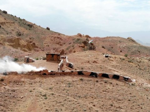 Naxçıvanda komandirlər üçün hərbi məşğələ keçirildi 