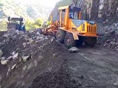  İsmayıllı-Lahıc yolu AÇILDI