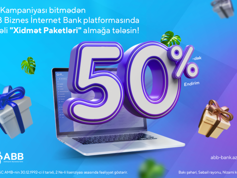 ABB-nin bizneslər üçün xidmət paketləri 50%-dək endirimlə