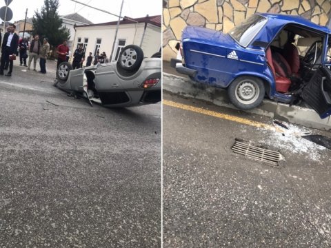 Qubada iki maşın toqquşdu - 2 nəfər öldü