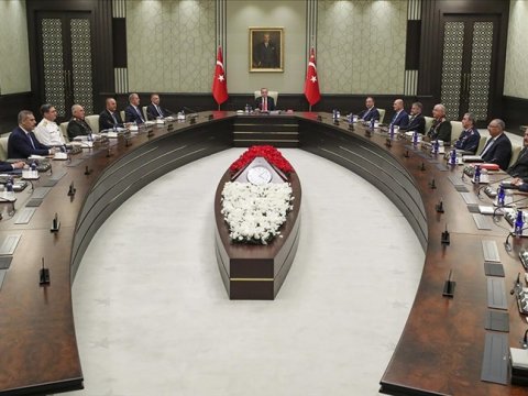 Ərdoğan Milli Təhlükəsizlik Şurasını topladı - YENİLƏNİB