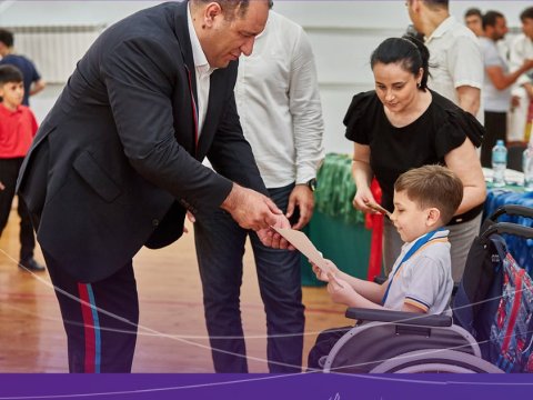 Azercell-in dəstəyi ilə “Uşaq Paralimpiya kuboku” turniri keçirilib - FOTOLAR