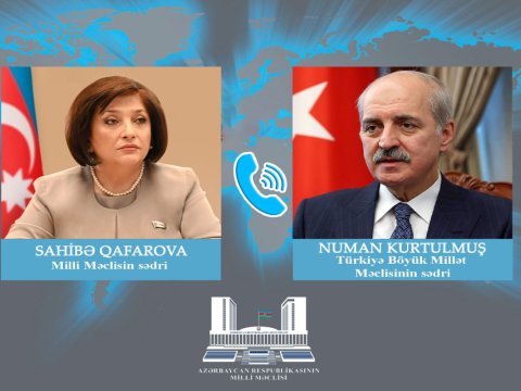 Sahibə Qafarova Numan Kurtulmuşu TƏBRİK ETDİ