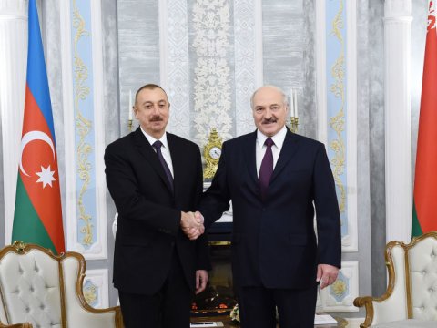 İlham Əliyev Lukaşenkoya məktub GÖNDƏRDİ
