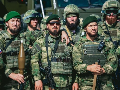 Çeçenistanda iki yeni alay yaradıldı - Ukraynaya göndərilir