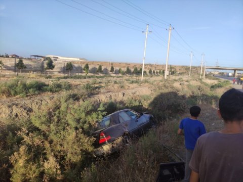 Bakı-Quba yolunda maşın aşdı - Xəsarət alan var