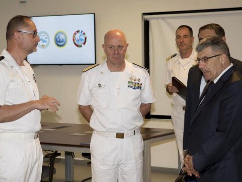 HDQ komandanı italiyan donanmasını ziyarət etdi