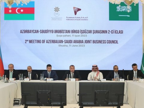 Azərbaycan-Səudiyyə İşgüzar Şurası Şuşada toplandı