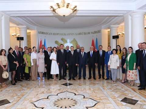 XİN-də Belarusla bağlı tədbir keçirilir - FOTO