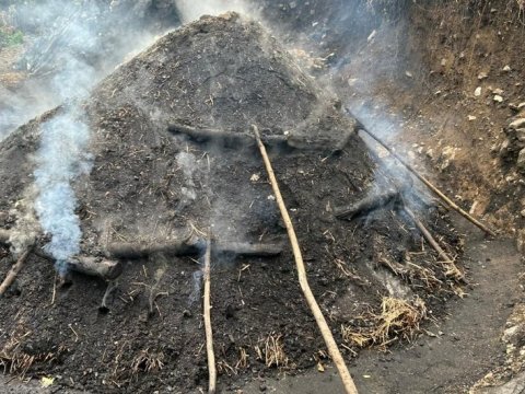 İsmayıllıda qanunsuz kömür istehsalı faktları aşkarlandı