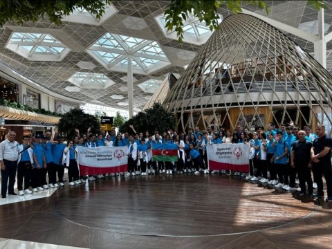 İdmançılarımız Almaniyaya yollandı