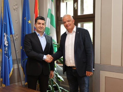 Naftalanın icra başçısı Xorvatiyada olub - FOTOLAR