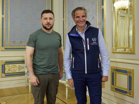 Qrossi Kiyevdədir - Zelenski ilə görüşəcək