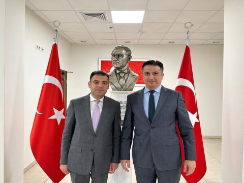 Azərbaycan və Türkiyənin Ukraynadakı səfirləri görüşdü 