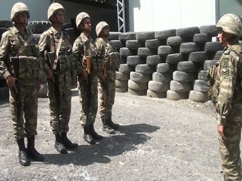 Kəlbəcərdə döyüş növbətçiliyi yüksək səviyyədədir - VİDEO