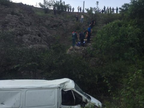 Erməni hərbçilər qəzada öldülər - FOTO