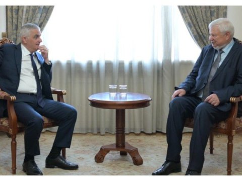 Paşinyanın müavini Kaspşiklə kommunikasiyaları müzakirə etdi